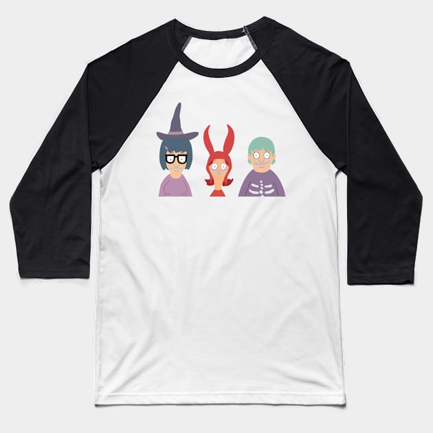 Oggies Boys - The Belchers Baseball T-Shirt by gray-cat